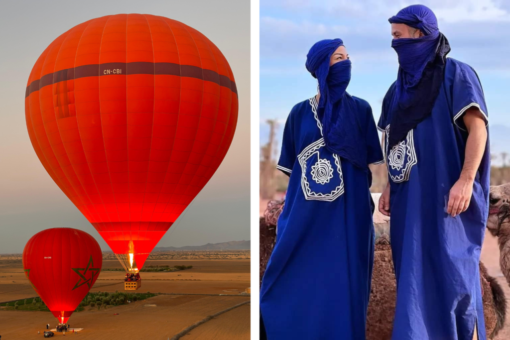 Air Balloon Marrakech & Camel Ride