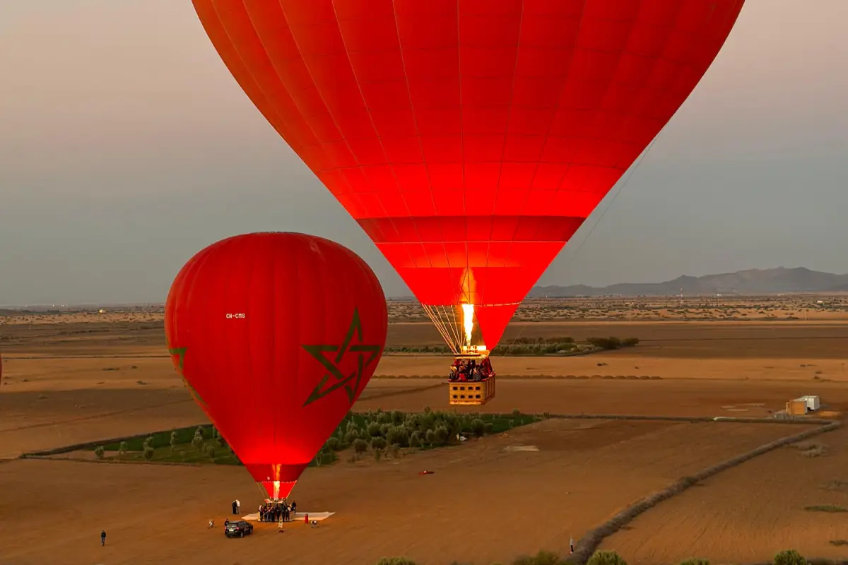 Hot Air Ballooning in marrakech