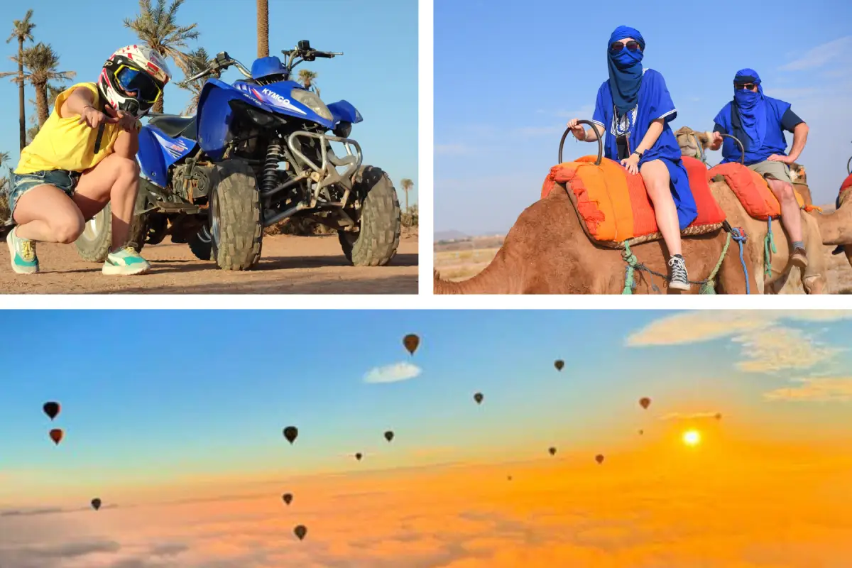 Hot Balloon, Quad & Camel