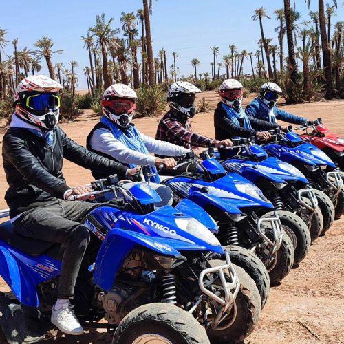 Quad Excursion in the Palmeraie Desert in Marrakech