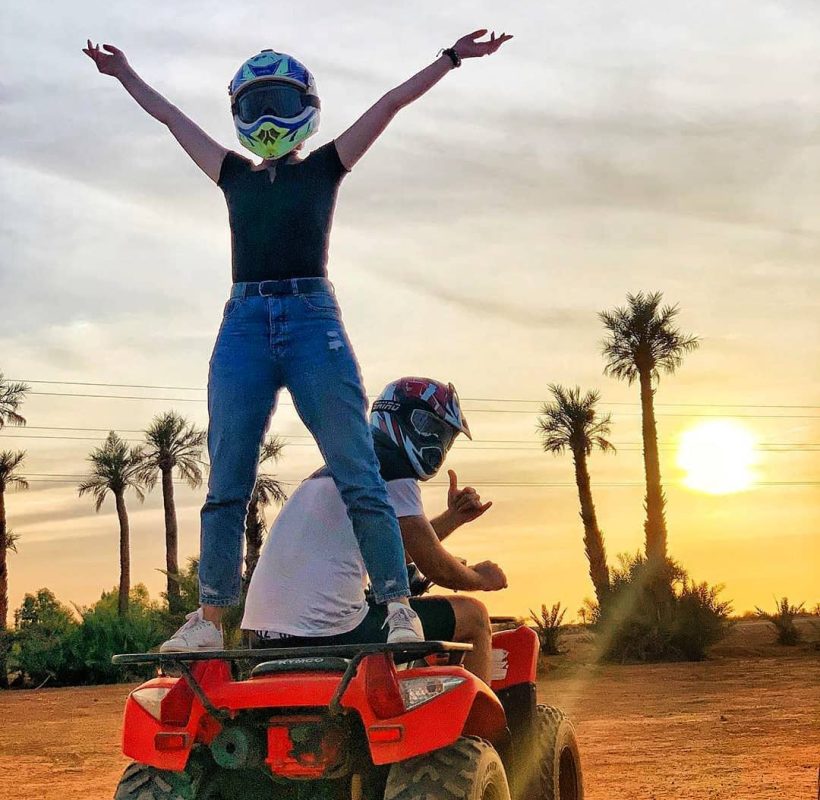 Excursion in the palmeraie desert in Marrakech